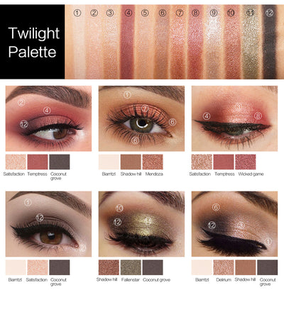 Professional Eye Shadow Palette Makeup Glitter