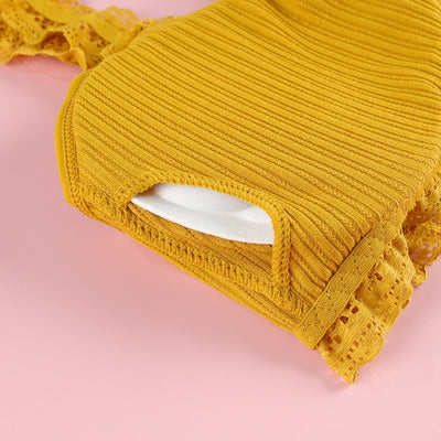 Fancy Underwear Lace Wireless Bra Sets