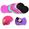 One Piece Silicone Makeup Brush Cleaning Pad Mat Washing Tool