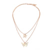 Animal Butterfly Clavicle Choker / Chain Pendant Necklace