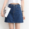 High Waist Hip Mini Denim Jean Skirts
