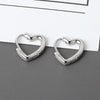 Simple Small Heart Shape Small Stud Earrings
