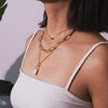 Mutli Layer Lover Lock Pendant Choker Necklace / Steampunk Padlock Heart Chain Necklace - UbaldoRodriguez