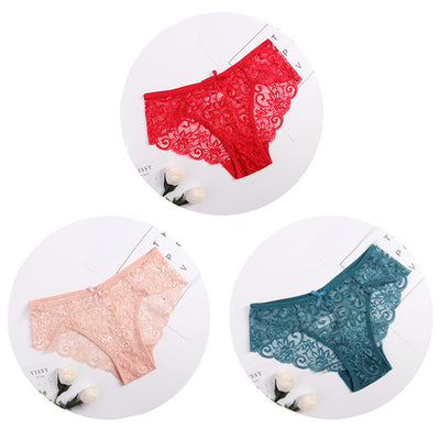 Three Piece Lace Panties Underwear